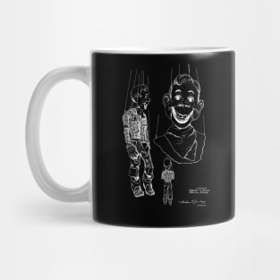 Puppet Vintage Patent Drawing Mug